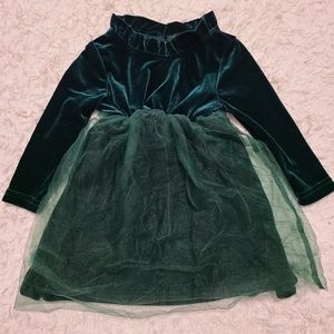 Velvet Formal Dress for Baby Girl